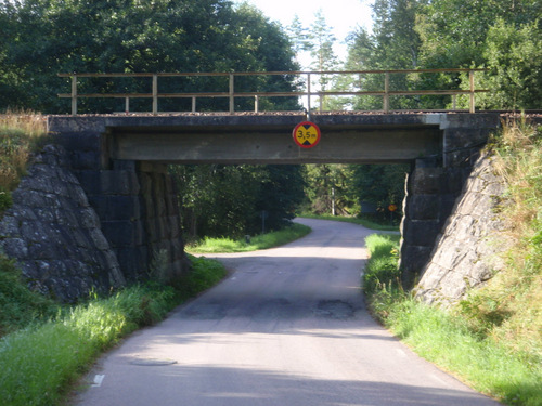 Train overpass.